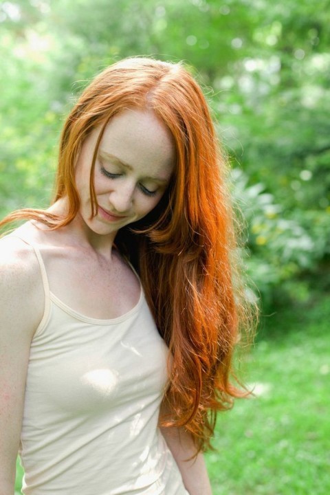 Face Redhead Teen With Pale 42