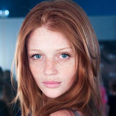 Makeup for redheads with freckles