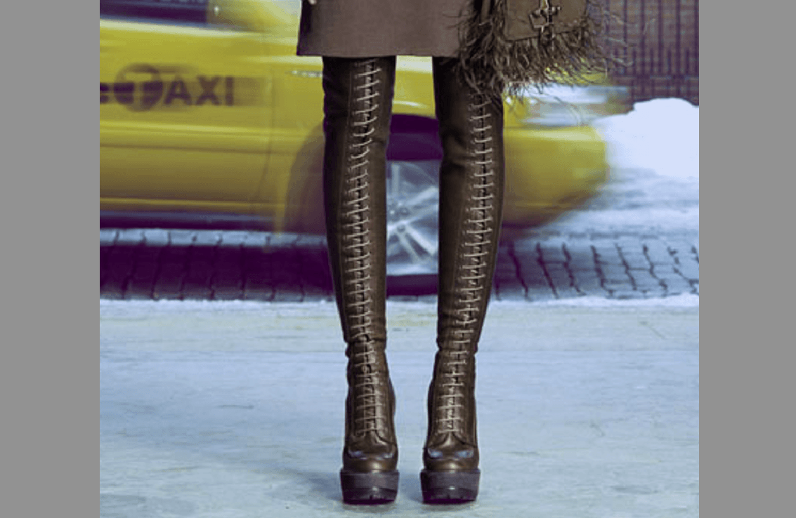 thigh high givenchy boots