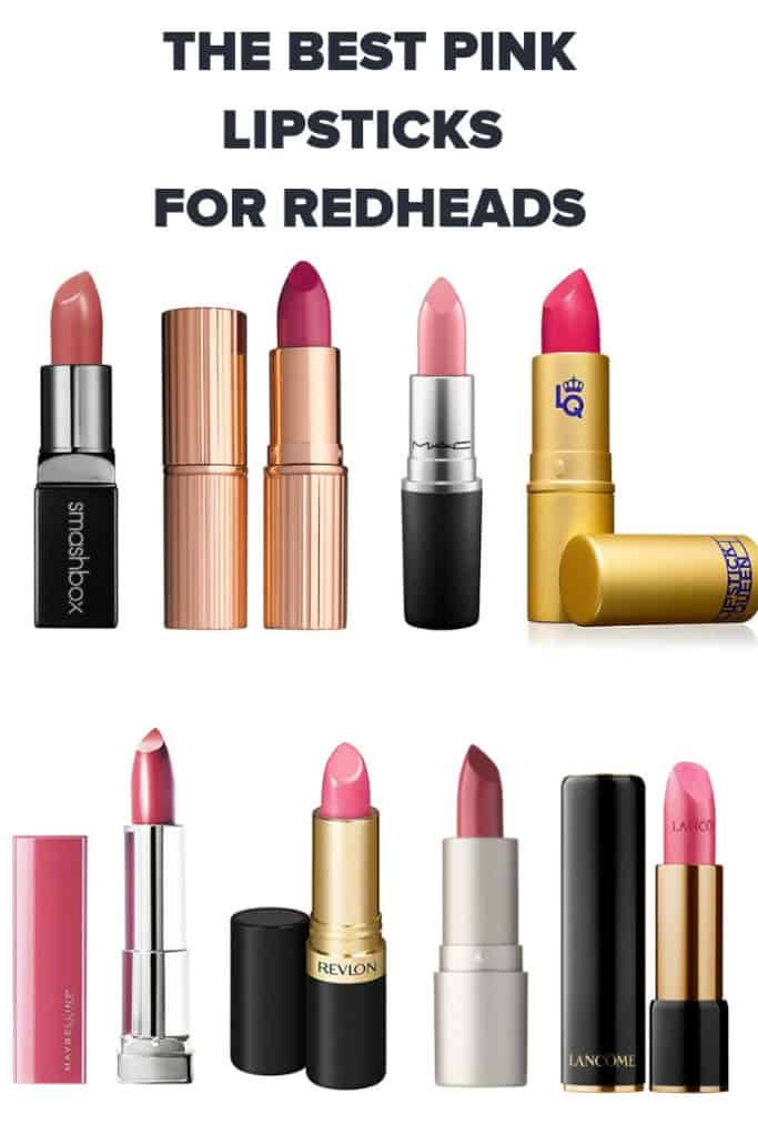 The Top Pink Lipsticks for Redheads – How to be a Redhead