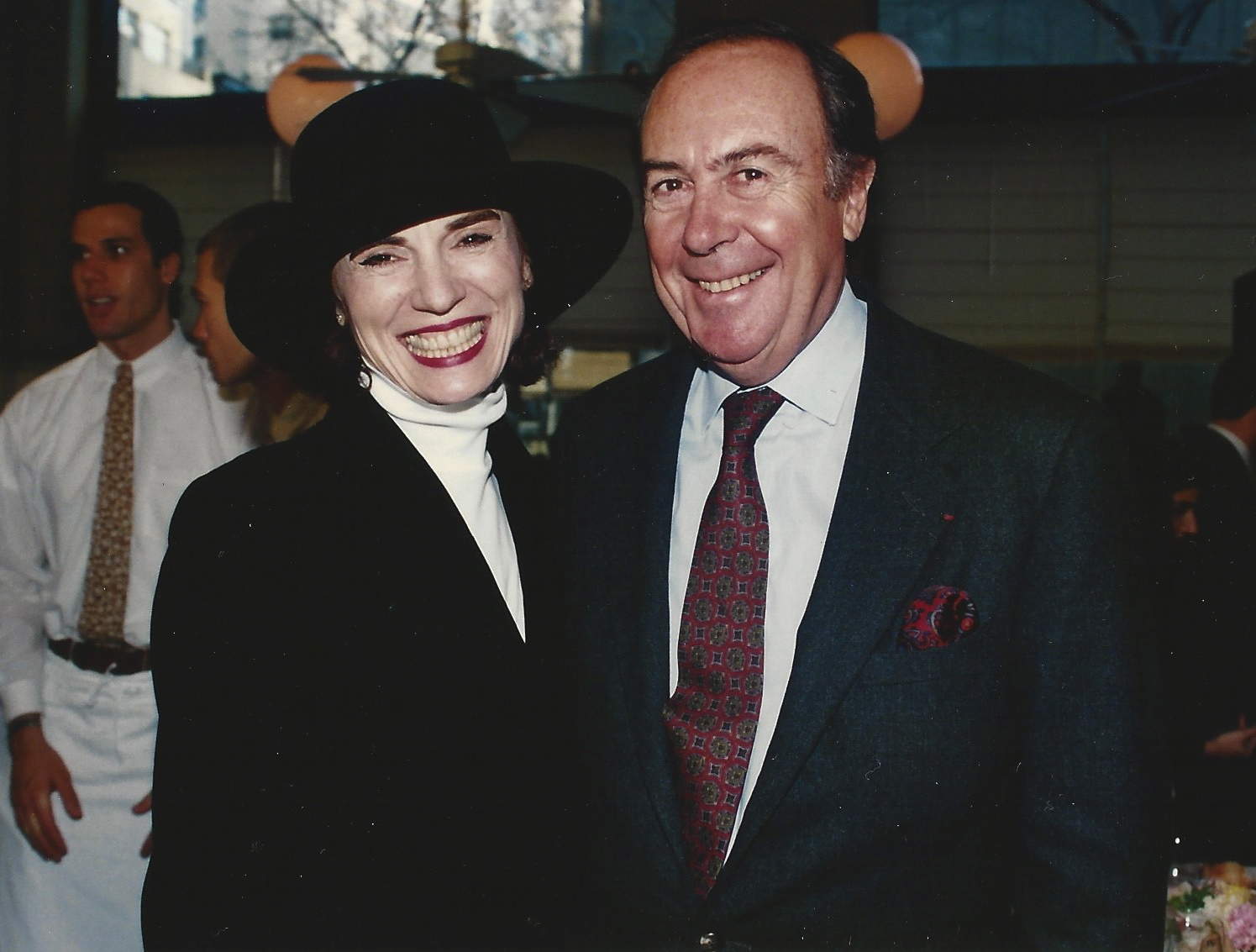 Felicia Milewicz with Guy Peyrelongue, former CEO and President of L'Oréal Paris. 