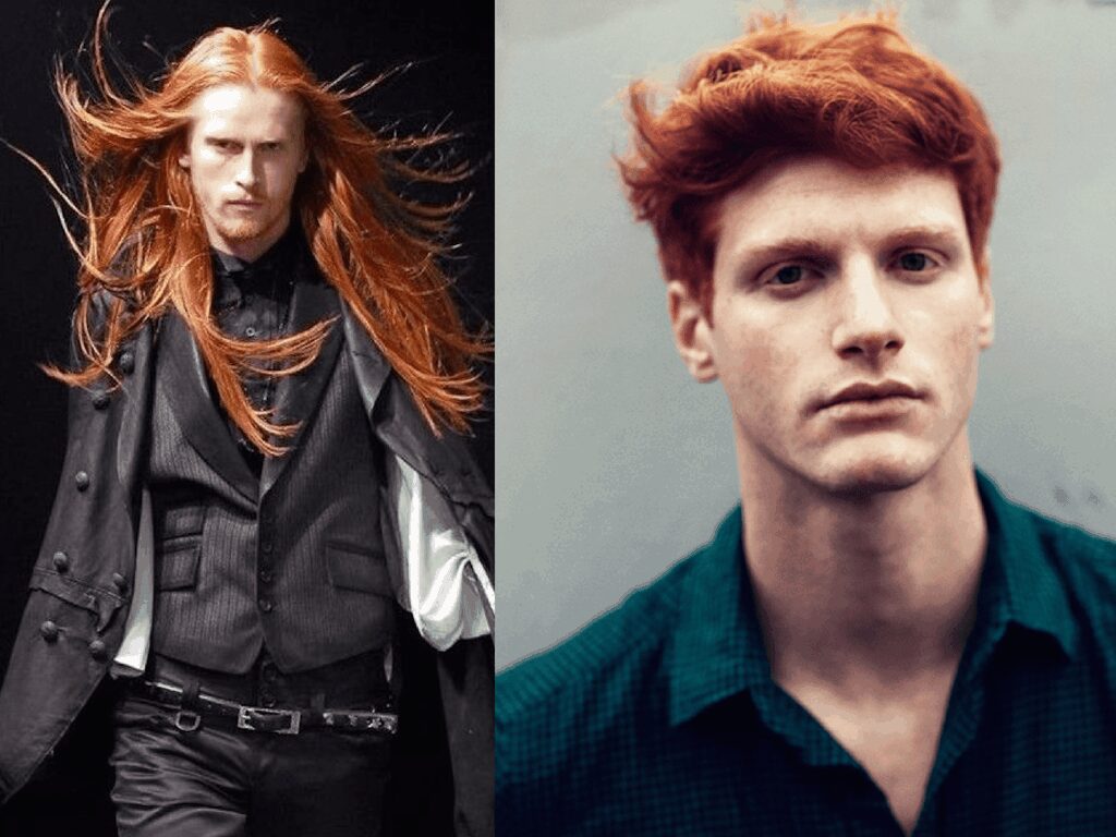 Male celebs with ginger hair