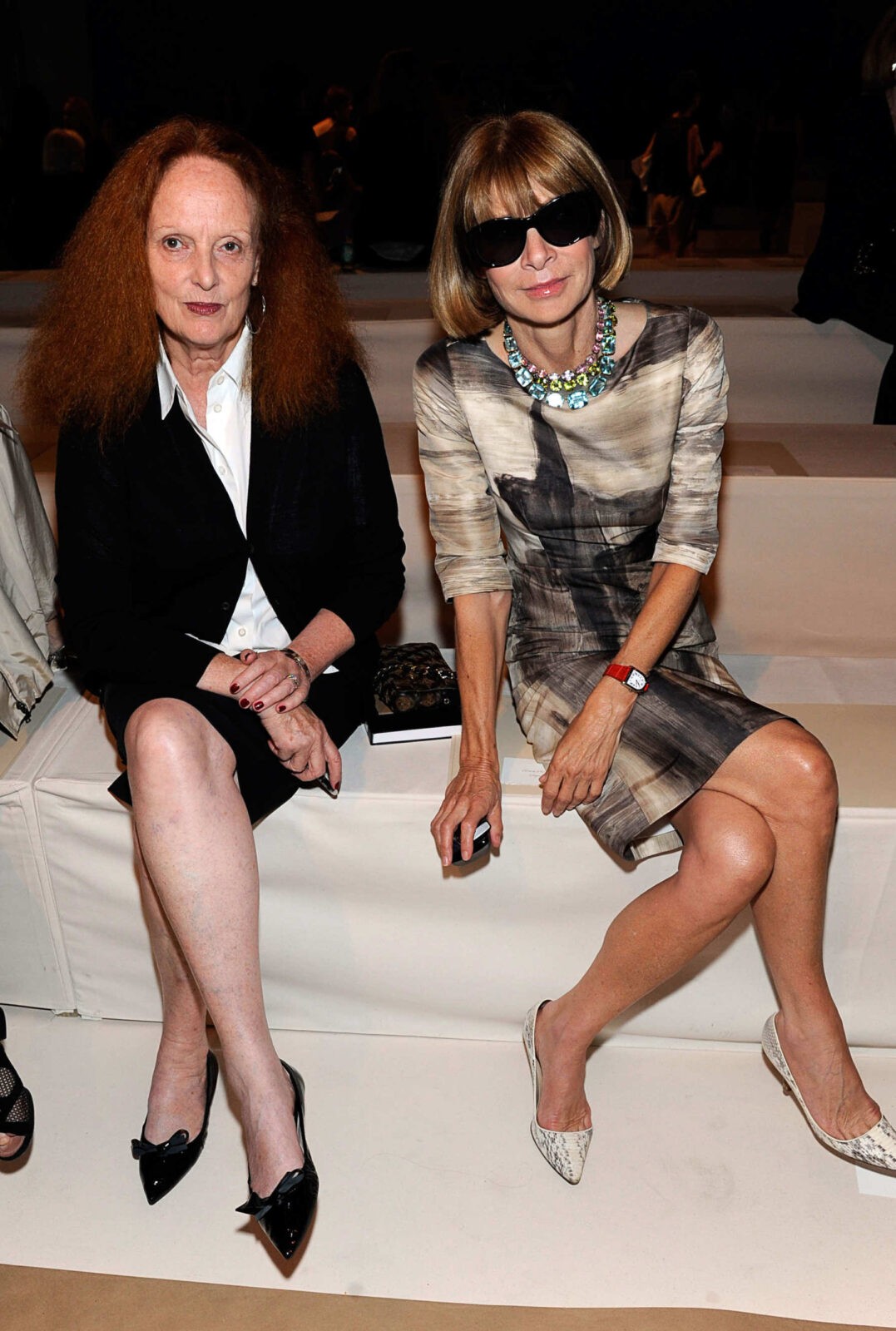 At Home With Grace Coddington - cause and yvette