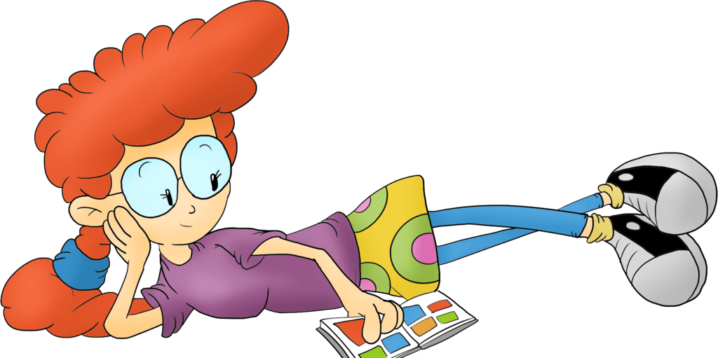 smart cartoon characters female