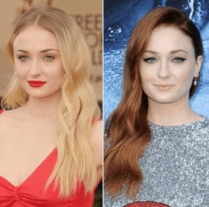 Pretty In Red: Sophie Turner Looks Like A Bombshell In Her Reddish