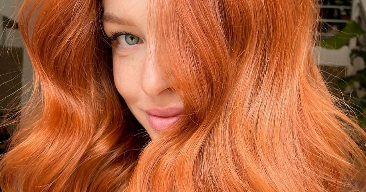 natural copper hair color