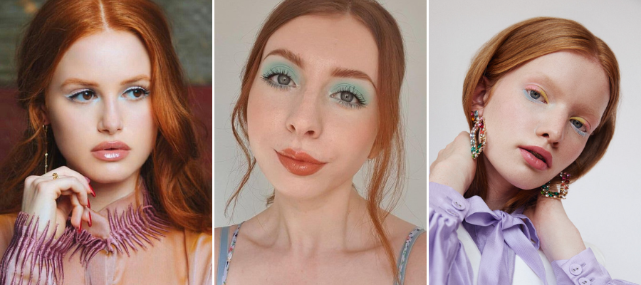 Redhead Rock Pastel Summer Makeup — How To Be A Redhead Redhead Makeup 