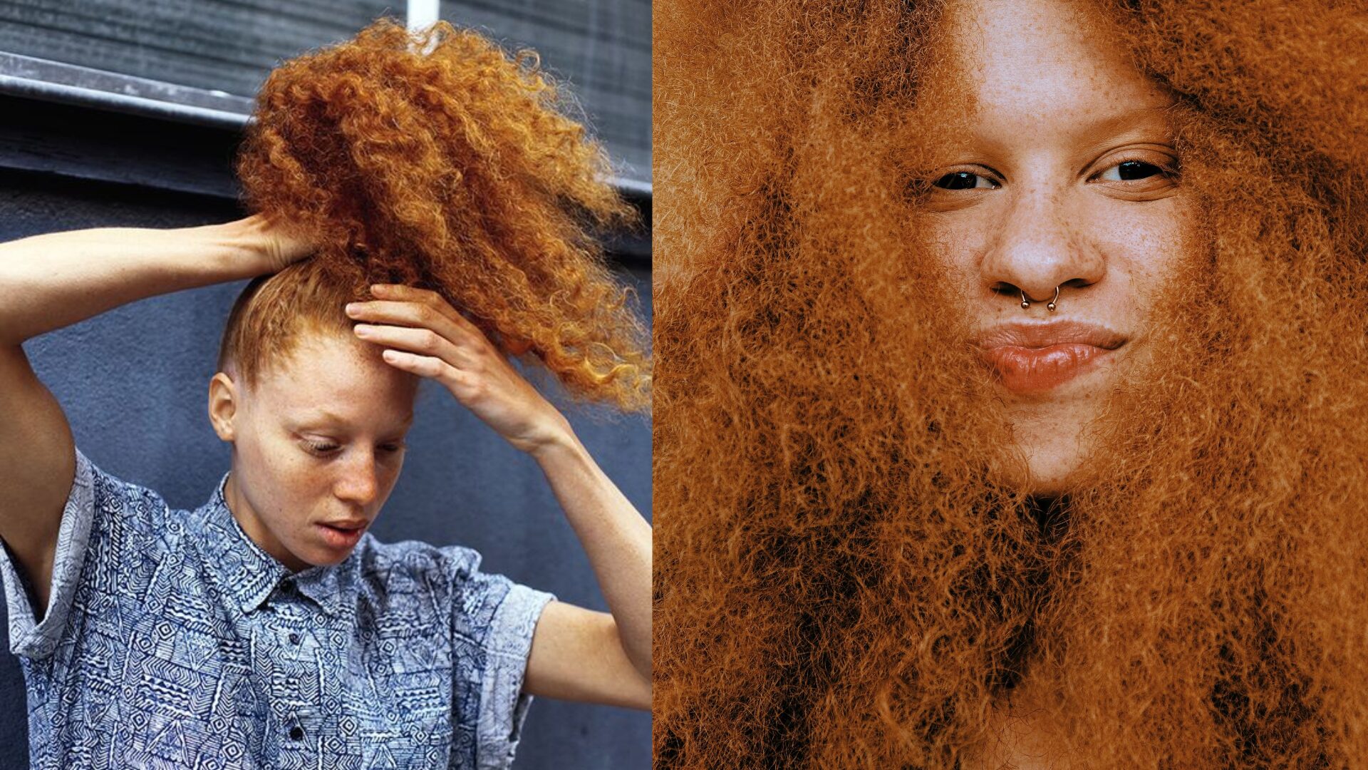 african american ginger people