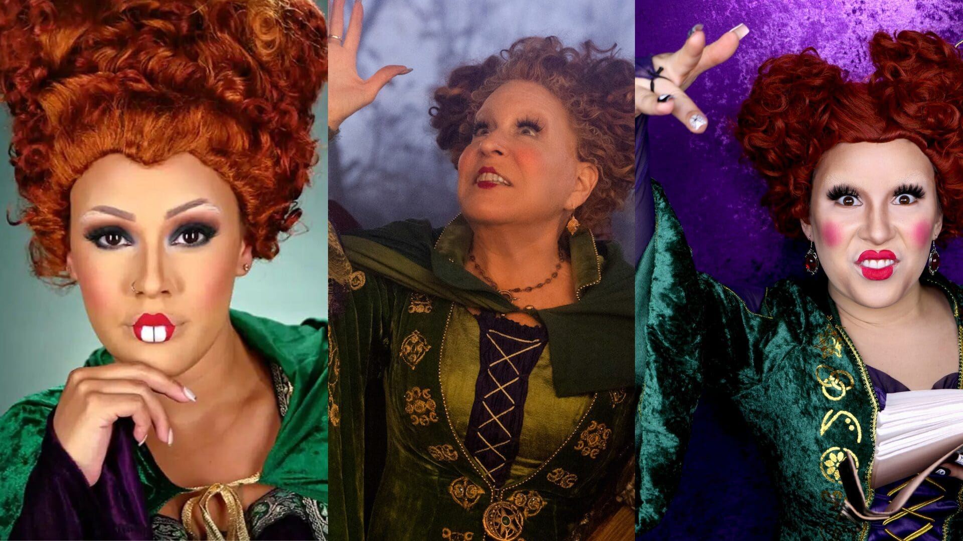 5 Easy DIY Steps for Winnifred Sanderson Hocus Pocus Makeup