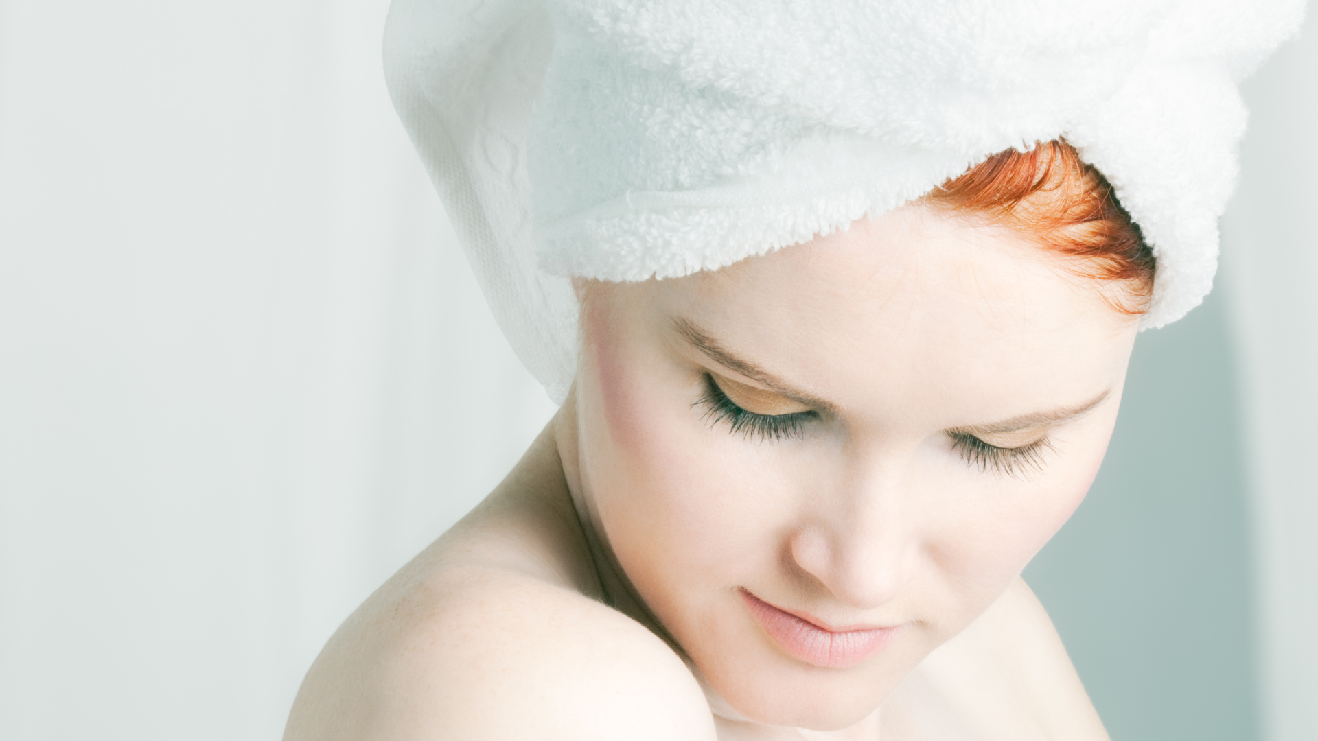 Soft Microfiber Hair Towel for Redheads
