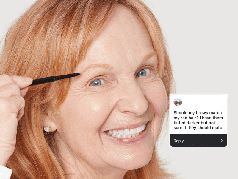 Ask a Redhead: Should My Brows Match My Red Hair? 